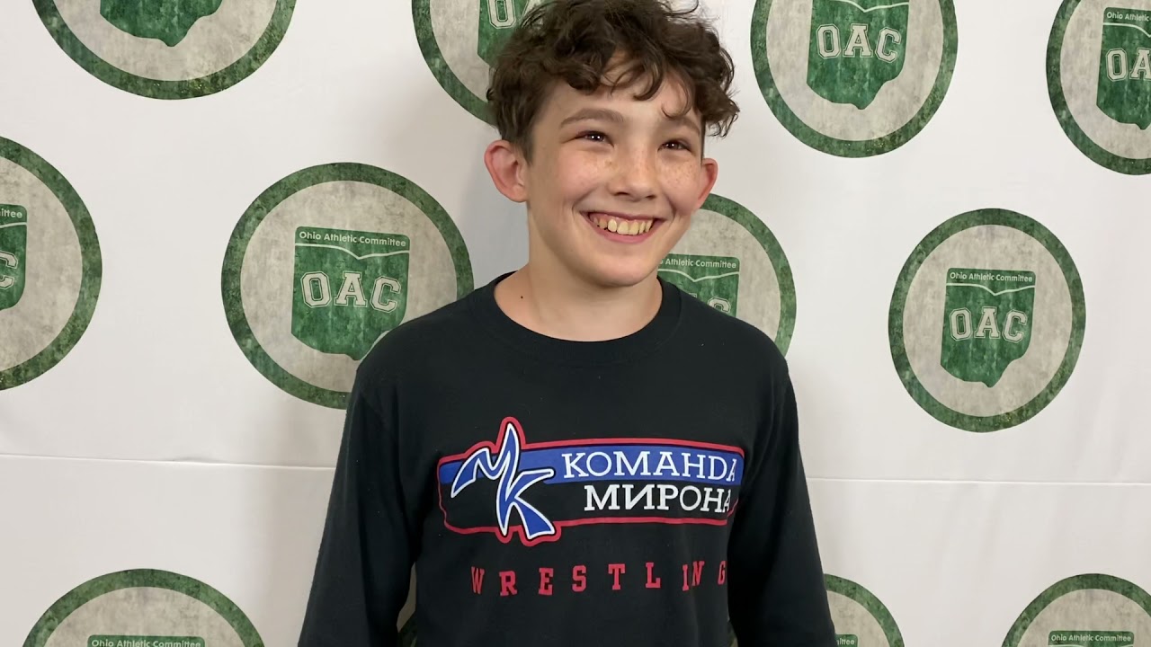 Kane Shawger Talking 2021 OAC Grade School Title