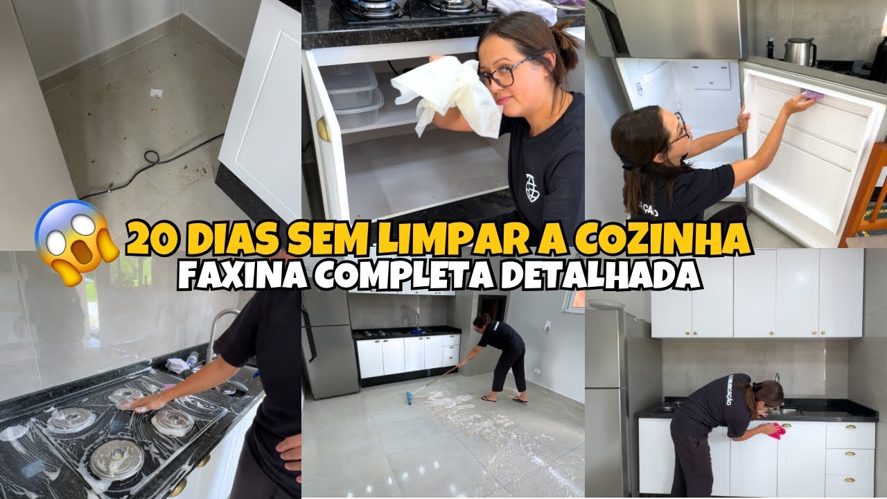 20 DIAS SEM LIMPAR… VOCÊ NÃO IMAGINA COMO ESTAVA 😳