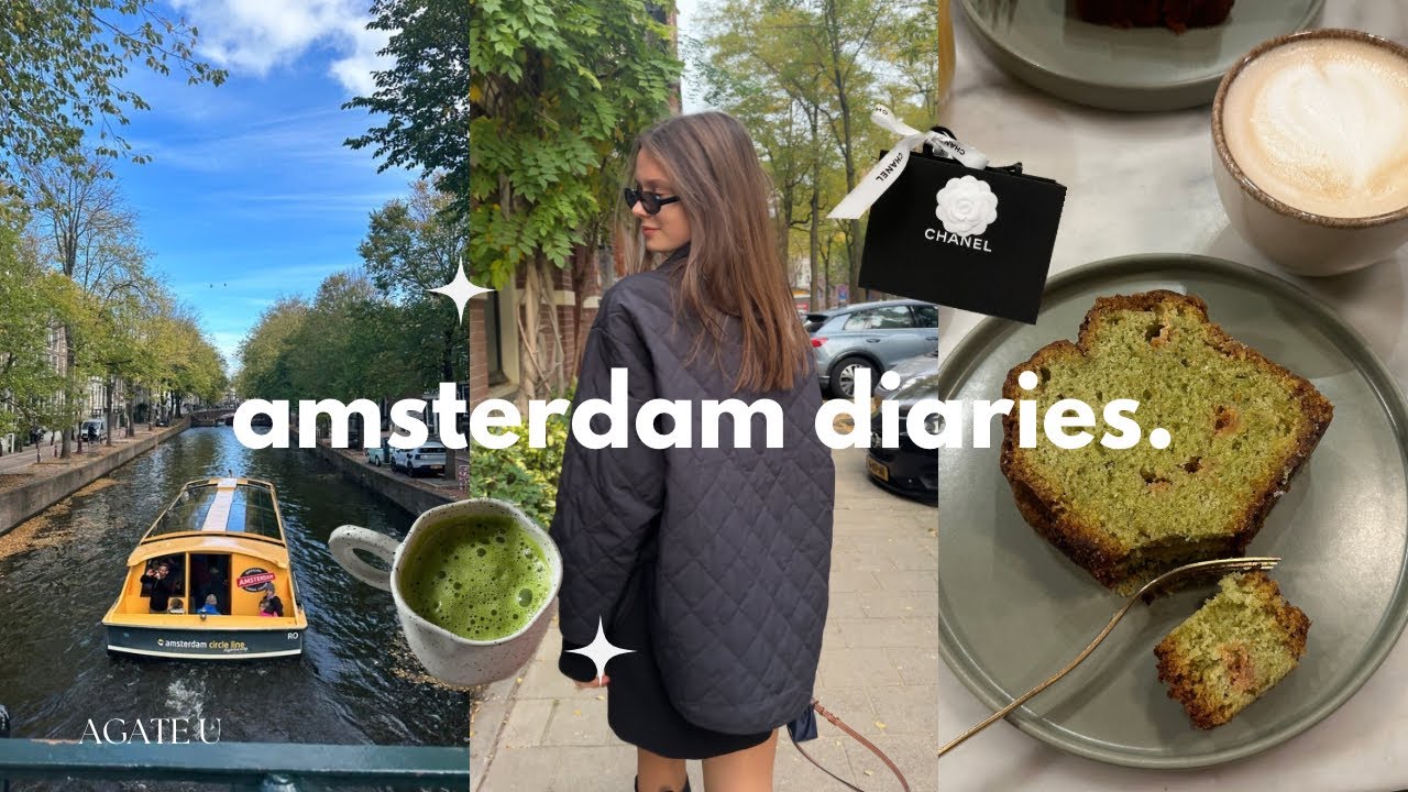 Осень в Амстердаме | Сезон экзаменов, свидания за чашкой чая матча, шопинг, визиты родителей, нов...
