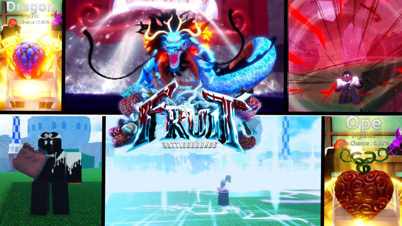 [FRUIT BATTLEGROUNDS] DRAGON VS OPE YouTube