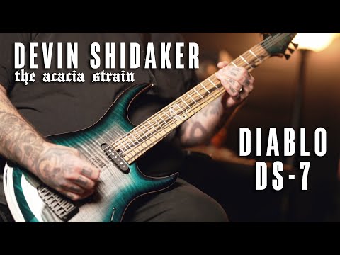 Devin Shidaker Diablo DS 7 Signature Series Guitar