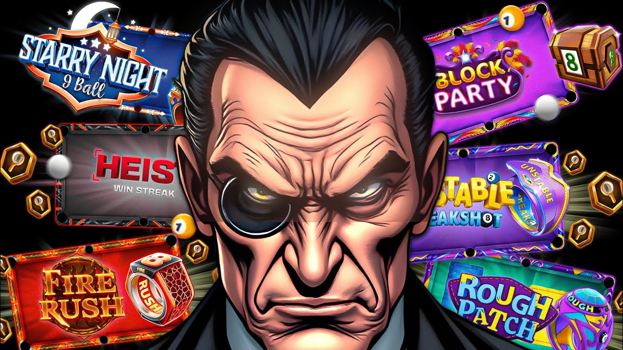 Upcoming Tables Calendar 🔍 Sherlock Quest 💲 Starry Night 7 Cues ❓