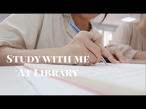 Video [STUDY WITH ME] #3 | Một ngày ôn thi tại thư viện Đại... - YouTube