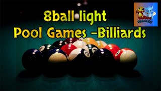 8ball light -  Pool Games -Billiards screenshot 1