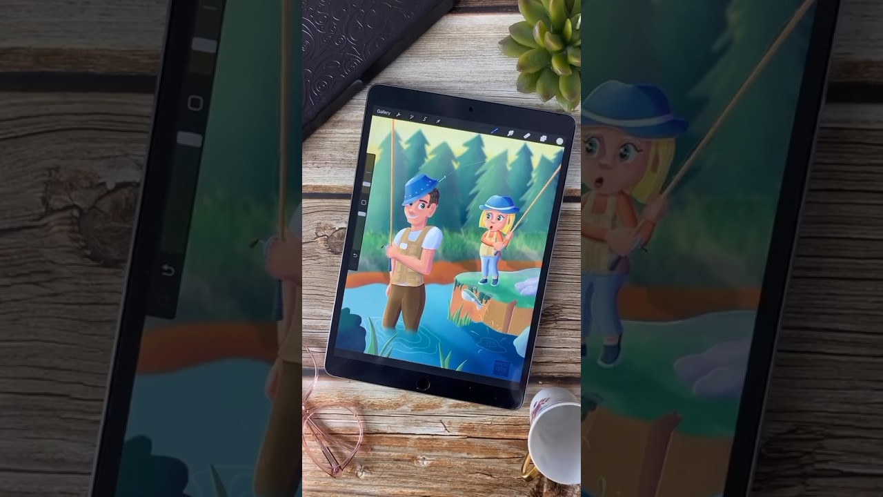 Father’s Day art piece 