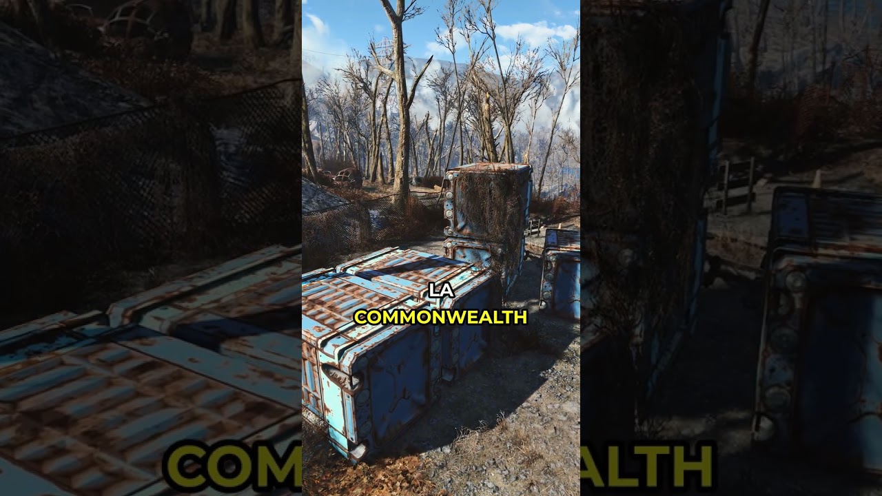 Este mod elimina TODOS los pájaros de Fallout 4… y cambia la atmósfera 😨 #Fallout4 #Fallout #Mods