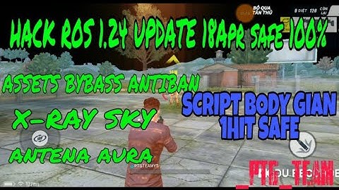 New Update 18 Apr ASSETS / X-RAY SKY / ANTENA AURA [SAFE 100%] 1.24 Hack Ros