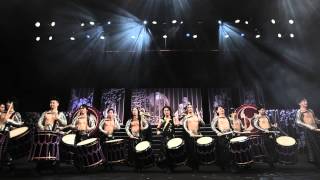 DRUM TAO『百花繚乱 日本ドラム絵巻』TVCM 福岡30秒 - YouTube