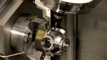 Modern High Speed CNC Milling Machine Working, CNC Lathe Machine Metal