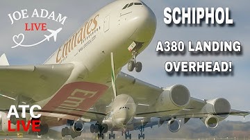 🔴 LIVE: More Crosswind Landings at Amsterdam Schiphol | Sat Oct 18, 2025