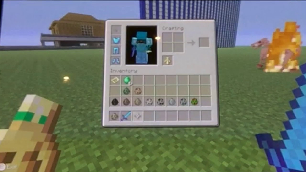 Minecraft Wii U - TU55 (WORLD OF COLOUR AND MOBS)