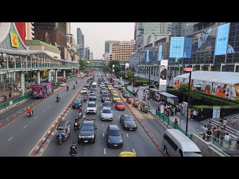 TRAIN FROM HUA HIN TO BANGKOK AND TOUR OF BANGKOK CITY. thailand 2024. part 6