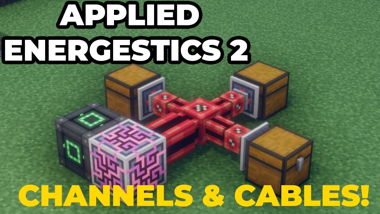 Minecraft AE2 Guide | Channels & Cables Explained Simply - YouTube