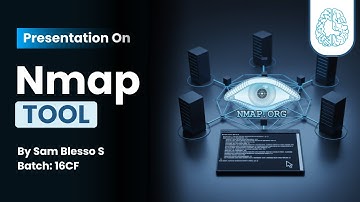Presentation on Nmap tool by Sam Blesso S | 16CF Batch | CyberSapiens  #Nmap