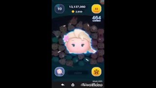 【原曲ver.】ツムツム サプライズエルサ SL6 スキル6 スキルMAX 2247万 Perfect day〜特別な一日♬原曲バージョン