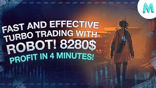 $8.280 on Binary Options in 4 MIN! Risk FREE Strategy | Binary Options Trading Strategy | TRADING