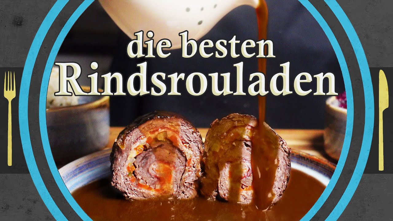 Das beste RINDSROULADEN REZEPT, das du machen wirst!