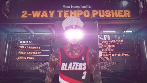 *New Rare* 2 way Tempo Pusher Dominates 2k21 (Pro Dribbling, Slashing Takeover, Shoot, HOF Defense)