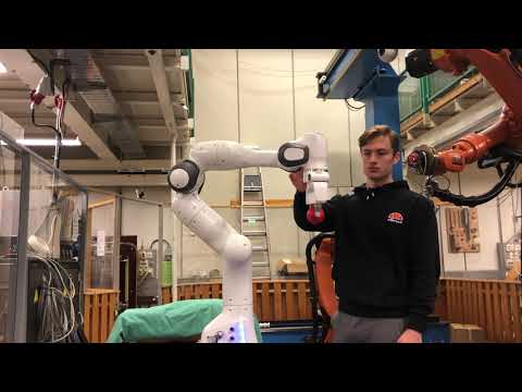 Cartesian Impedance control demo with Panda robot arm