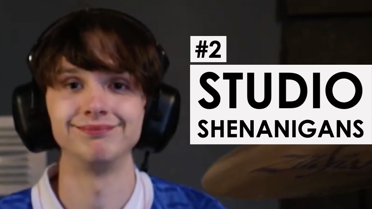 Studio Shenanigans Episode 2: Drum time baby! - YouTube
