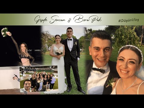 Gözde Şencan ve Bora Pak Düğün #Vlog (AYŞEGÜL ÇİÇEĞİ KAPTI!)