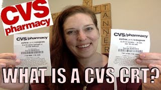 What Is A CVS CRT | How To Coupon At CVS | Couponing For Beginners