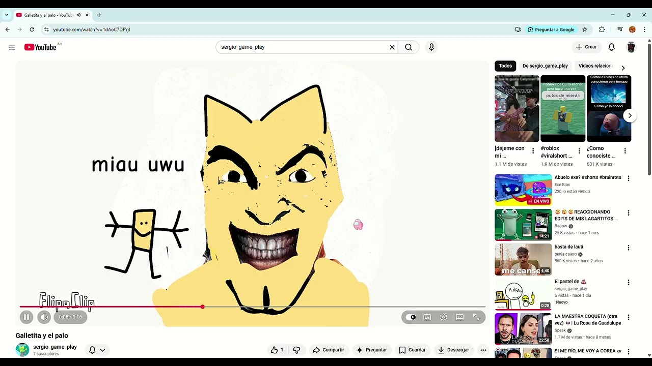 creditos a  sergio_game_play