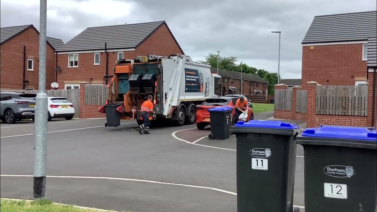 Blue bin collection YouTube
