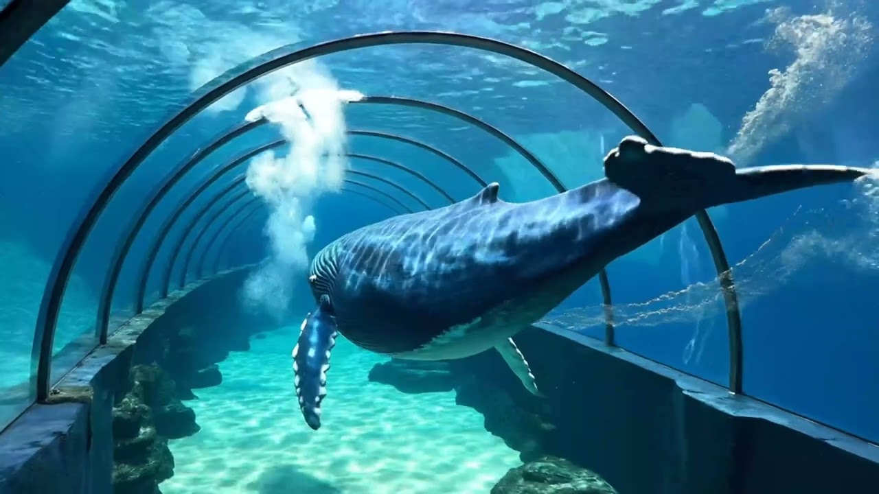 Ocean Calm | DREAM AQUARIUM 4K - Marine Life, Fish Tank Sounds for Deep Sleep