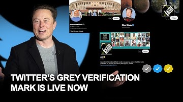 Twitter’s grey verification mark for government officials is live now