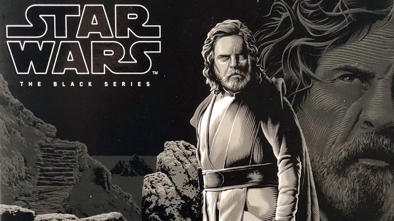 Star Wars The Black Series Luke Skywalker (Jedi Master) Ahch-To Island Unboxing and Comparison