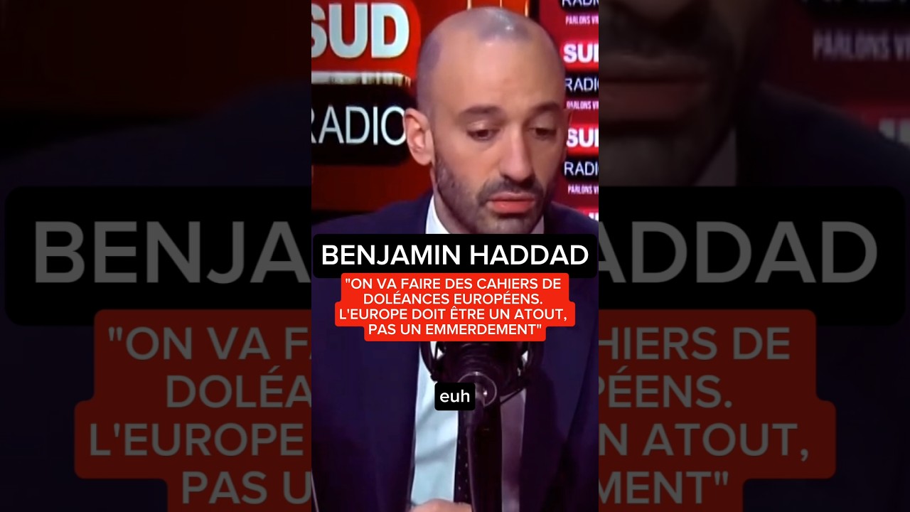 Benjamin Haddad était l'invité politique de Jean-Jacques Bourdin sur #sudradio