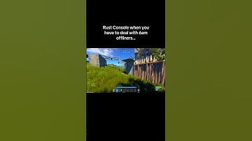 Rust Console when you have to deal with 6am offliners…#shorts #rust #rustconsole