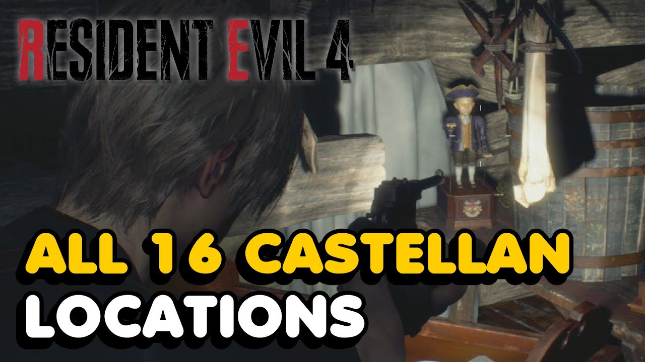 Resident Evil 4 Clockwork Castellans locations