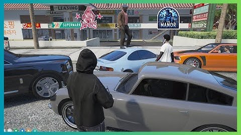 Future, Lovemore & DHead clown on Manor Terry after crashing into him | NoPixel 4.0 GTA RP