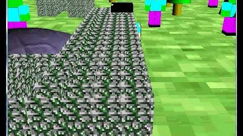 Game Maker 8 pro - 3d Minecraft