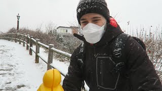 Je découvre Séoul sous la neige (et c'est spécial) vlog à l'ancienne