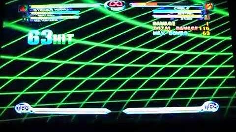 MvC2 Strider triple Air Dash Slash + Ouroboros