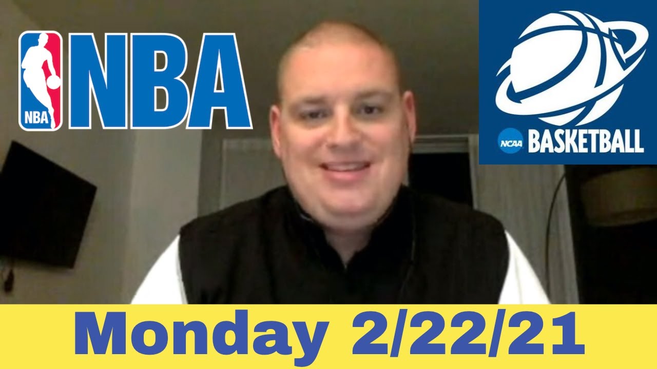 Monday Hoops Free Betting Picks & Predictions 2/22/21 l Picks & Parlays YouTube