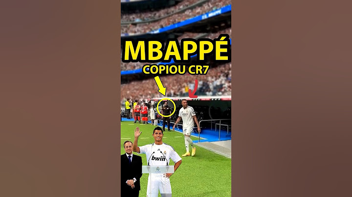 MBAPPÉ chegou no REAL foi COPIAR o CR7 e se deu mal ?!! Kkkkkk #futebol #shorts