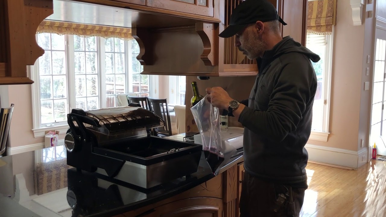 Vacuum Sealing Wine YouTube