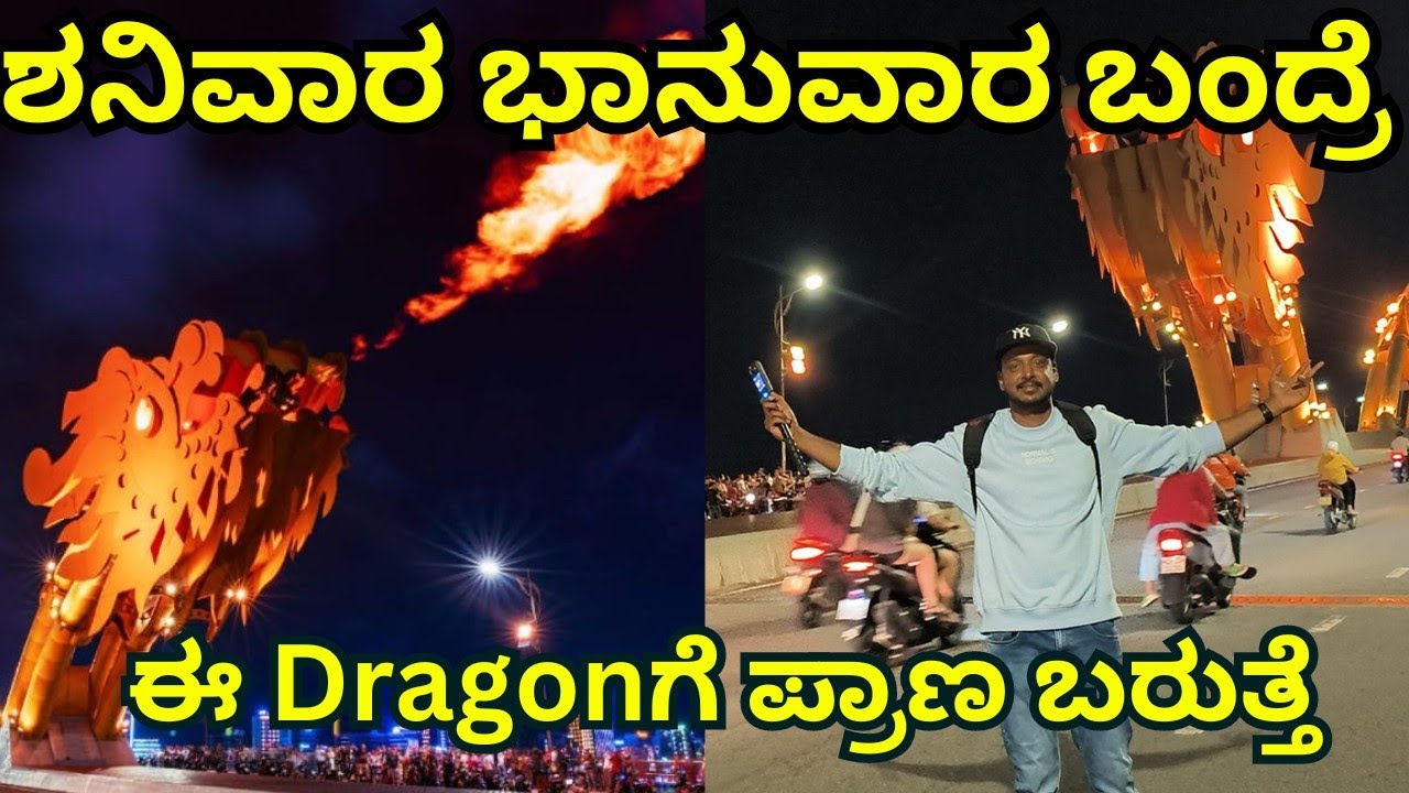 ಇಲ್ಲಿ ಡ್ರ್ಯಾಗನ್ ಜೀವಂತ!| Dragon Bridge | Da Nang