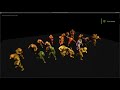 testing cyborg soldier v4  with animations from the UE4 marketplace (twindagger animation pack)