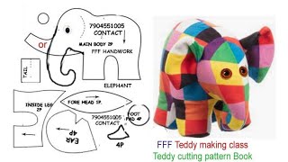 100 models Teddy cutting pattern book