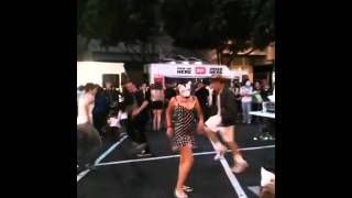 Dancing @ LA Art Walk 7-14-11