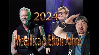 ARE YOU KIDDING ME? 2024 METALLICA & ELTON JOHN? (REACTION)Funeral For A Friend  Love Lies Bleeding