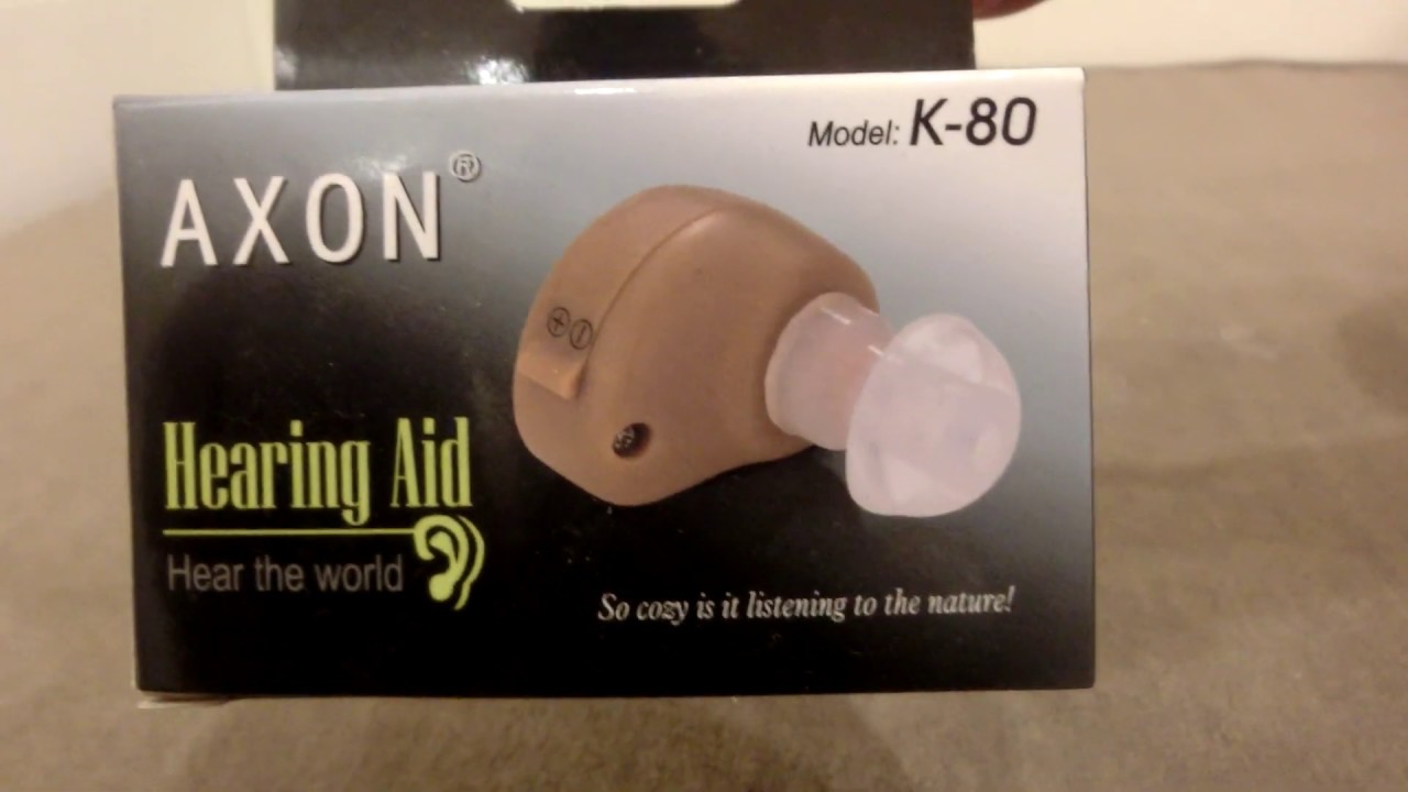 AXON hearing aid/Sound Amplifier K80 （Chinese factory） YouTube
