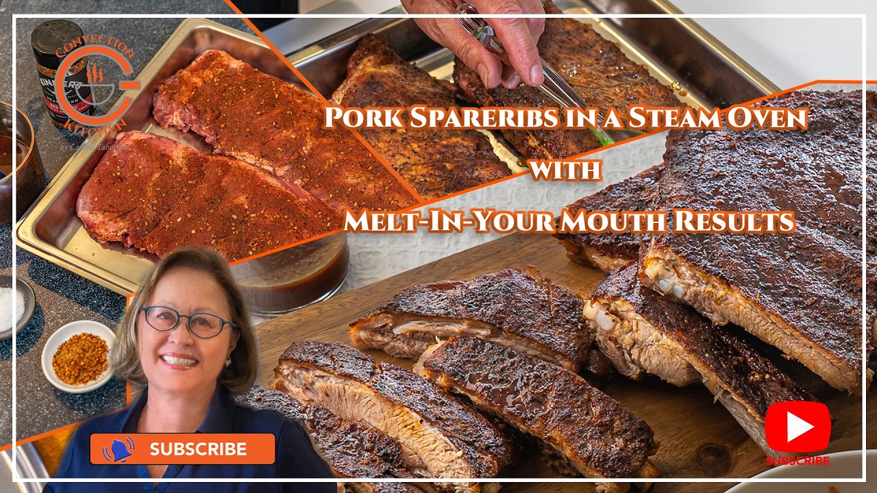 How To Prepare Pork Spareribs in a Steam Oven with Melt-In-Your Mouth Results