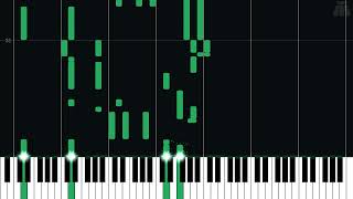 Route 216 (Day) - Pokémon Diamond Version & Pokémon Pearl Version - Intermediate Piano Tutorial