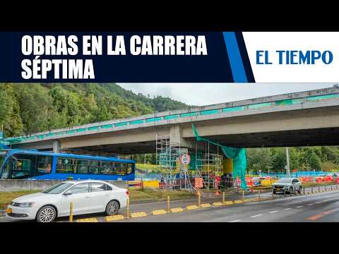 Dismantling of the vehicular bridge at Carrera 7 with Calle 100 progresses | EL TIEMPO